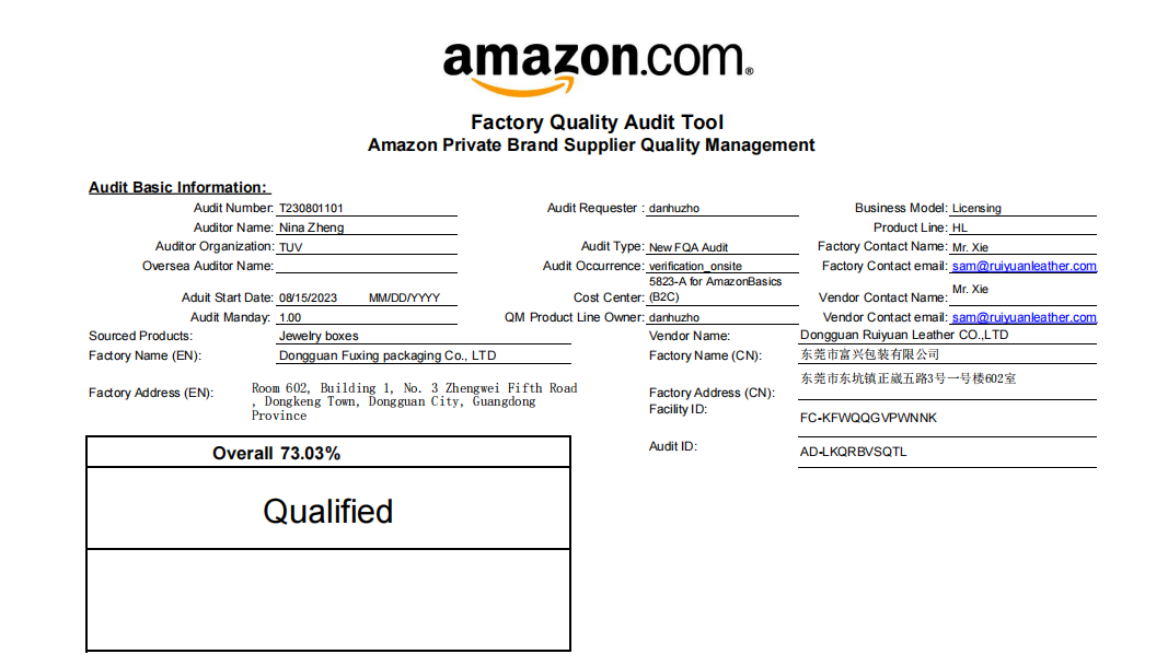 We are a supplier to Amazon, providing you with high-quality products.